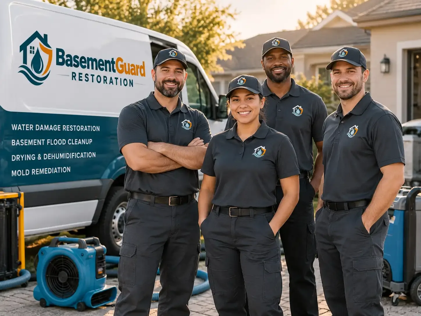 Basement Water Damage Restoration company in Harrold, SD